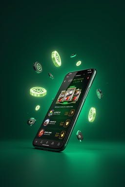 Vipluck casino on smartphone